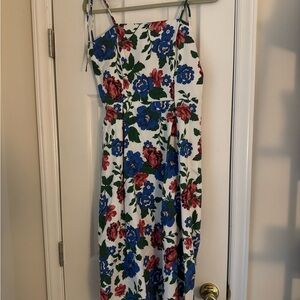 Charles Henry Multicolor Floral Dress
